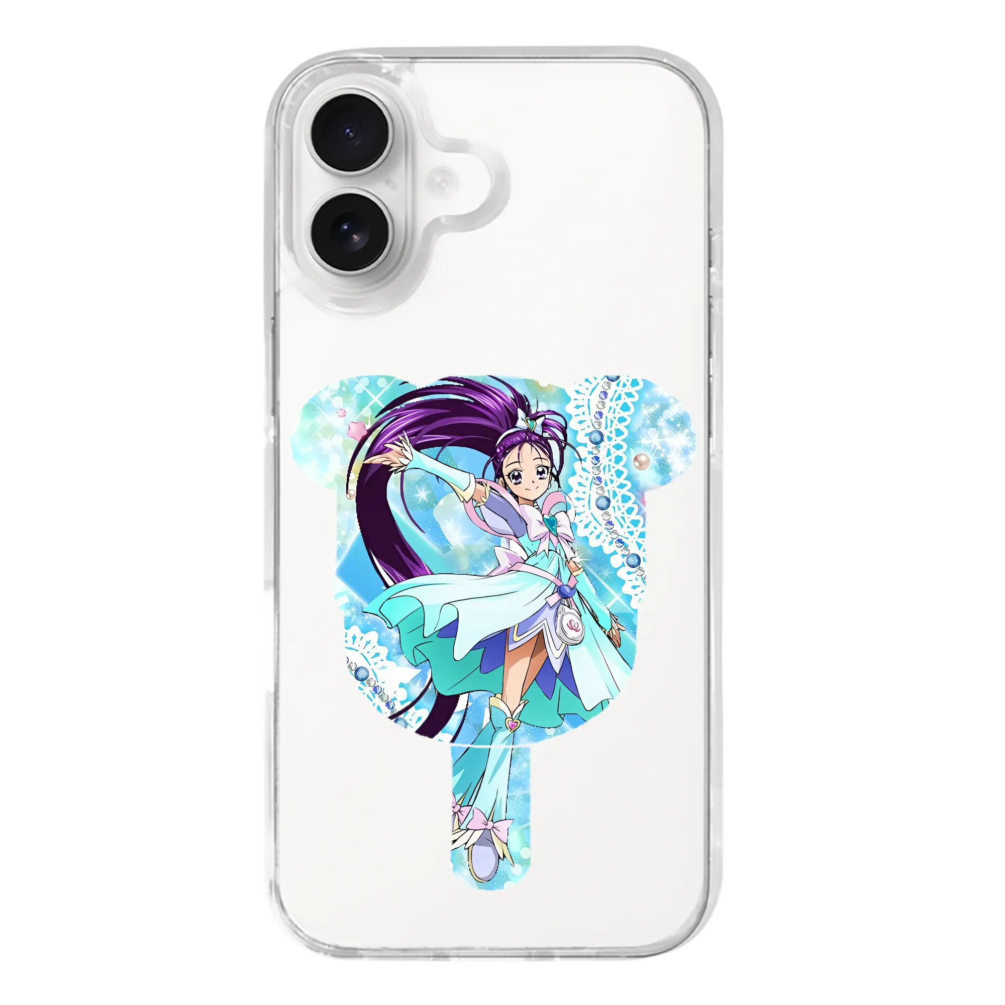 プリキュア グッズ,美翔舞 - iPhone 17シリーズ 透明スマホケース – 薄型・耐衝撃・精密フィット保護カバー